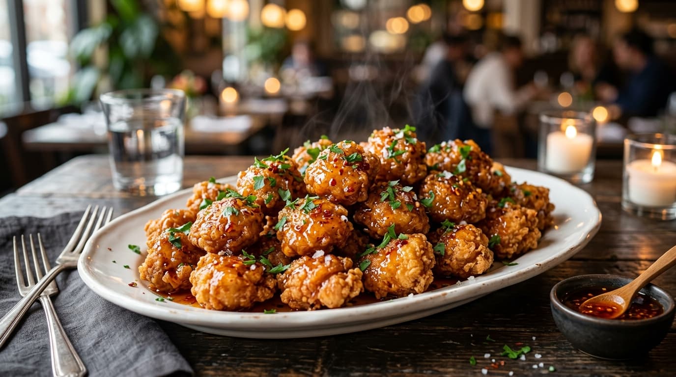 Calabrian Hot Honey Chicken Bites (Serves 4 - 6)