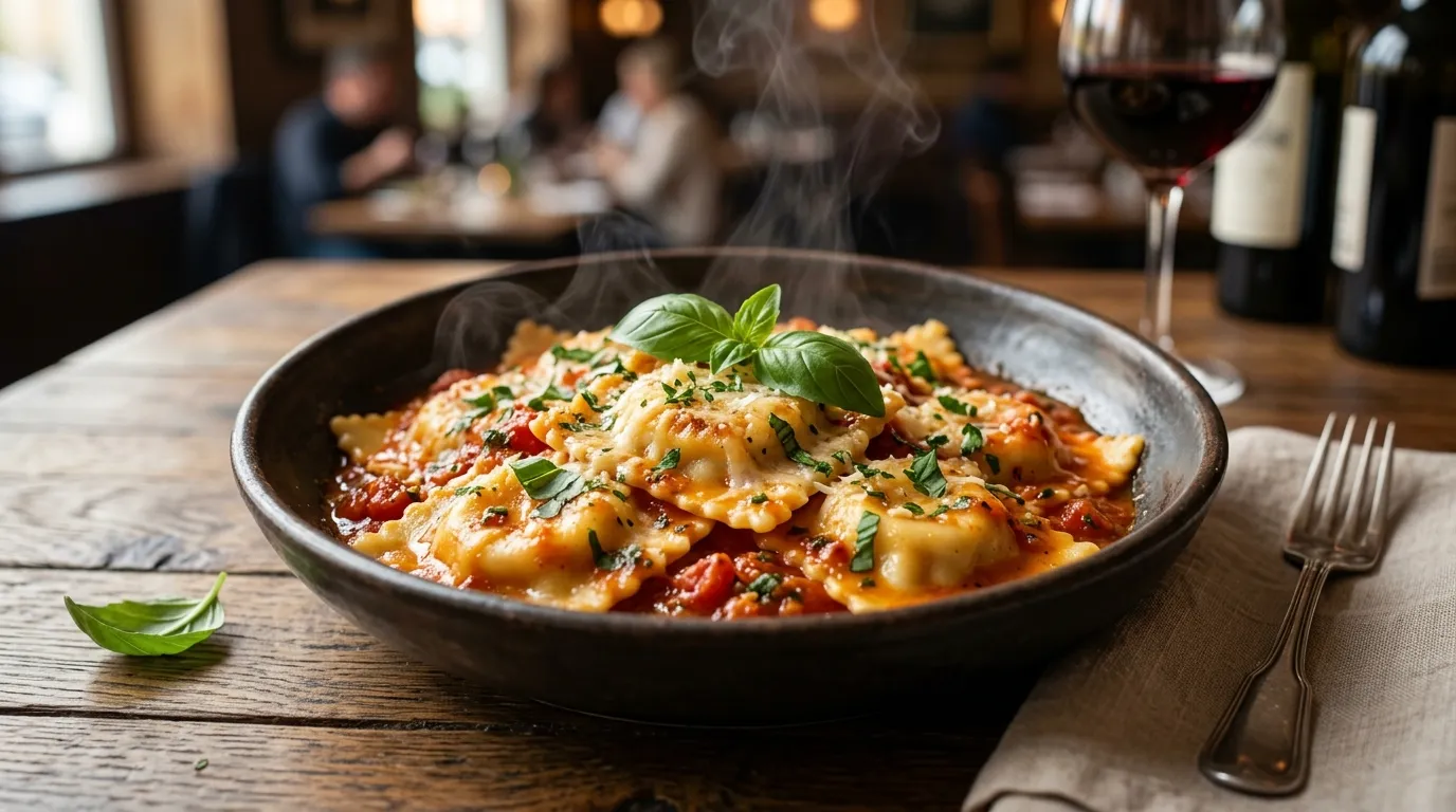Ravioli di Portobello
