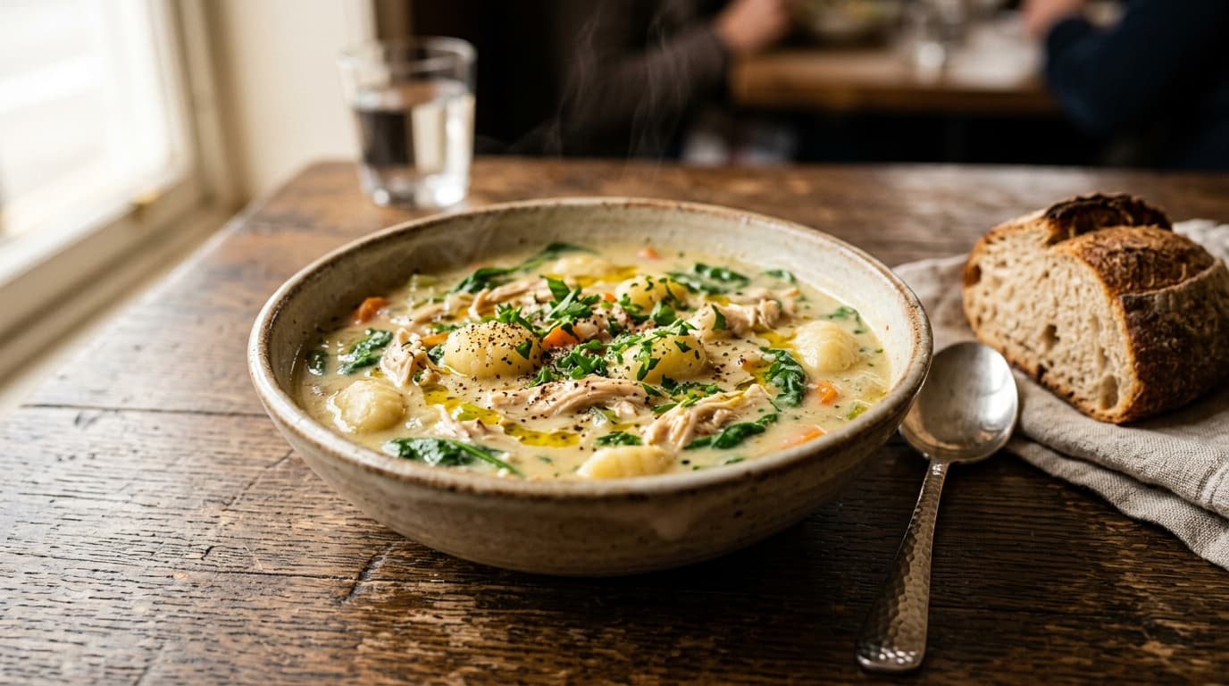 Chicken & Gnocchi Soup