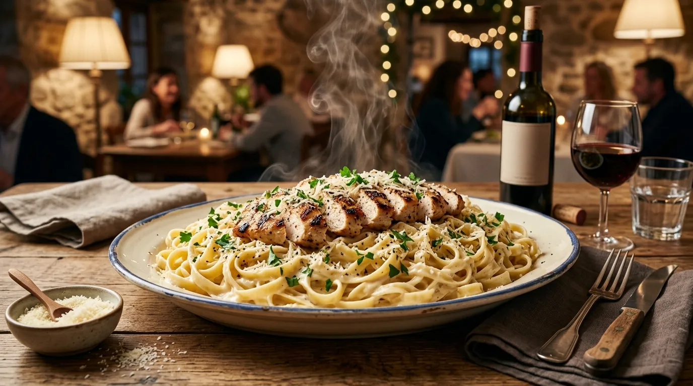 Chicken Alfredo (Serves 4 - 6)