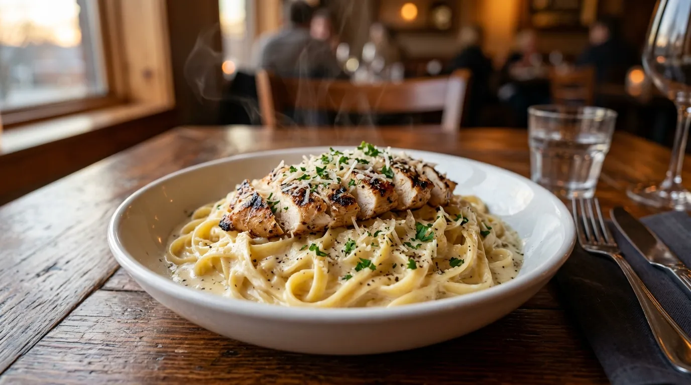 Chicken Alfredo Family Pan
