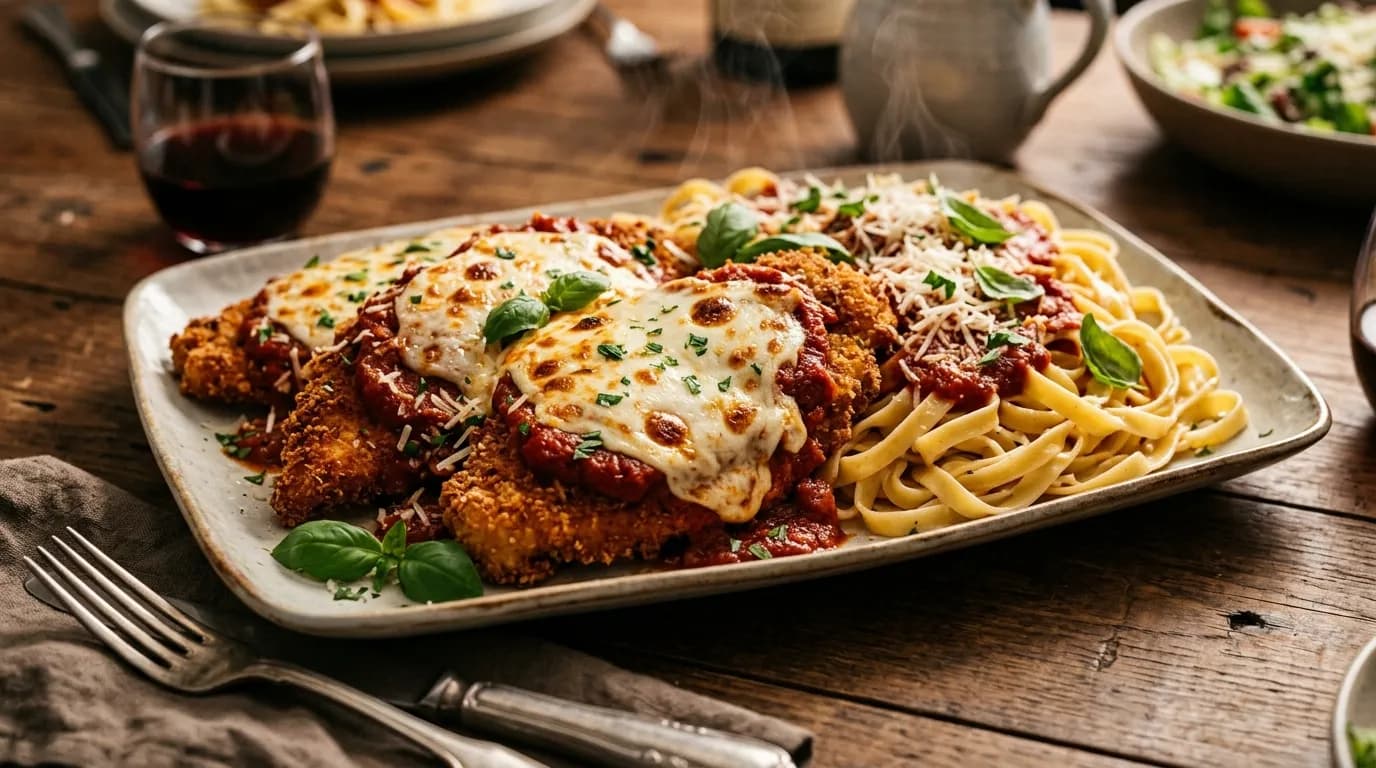 Chicken Parmigiana Combination (Serves 8 - 14)