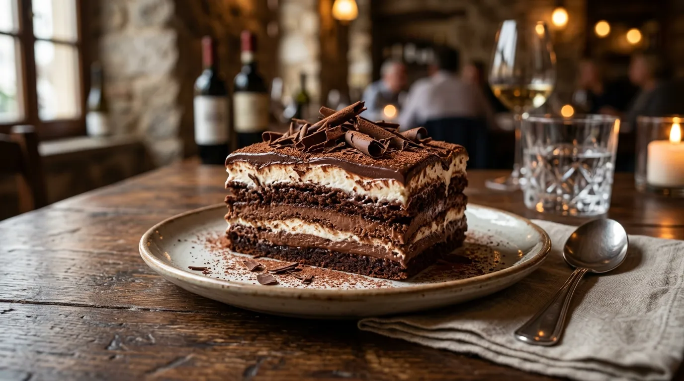 Chocolate Lasagna (V)