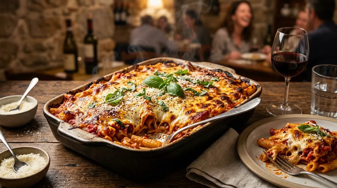 Five Cheese Ziti al Forno (Serves 4 - 6)