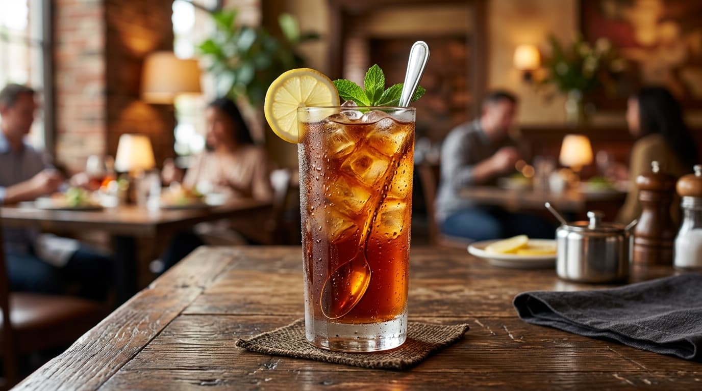 Fresh Brewed Sweet Iced Tea