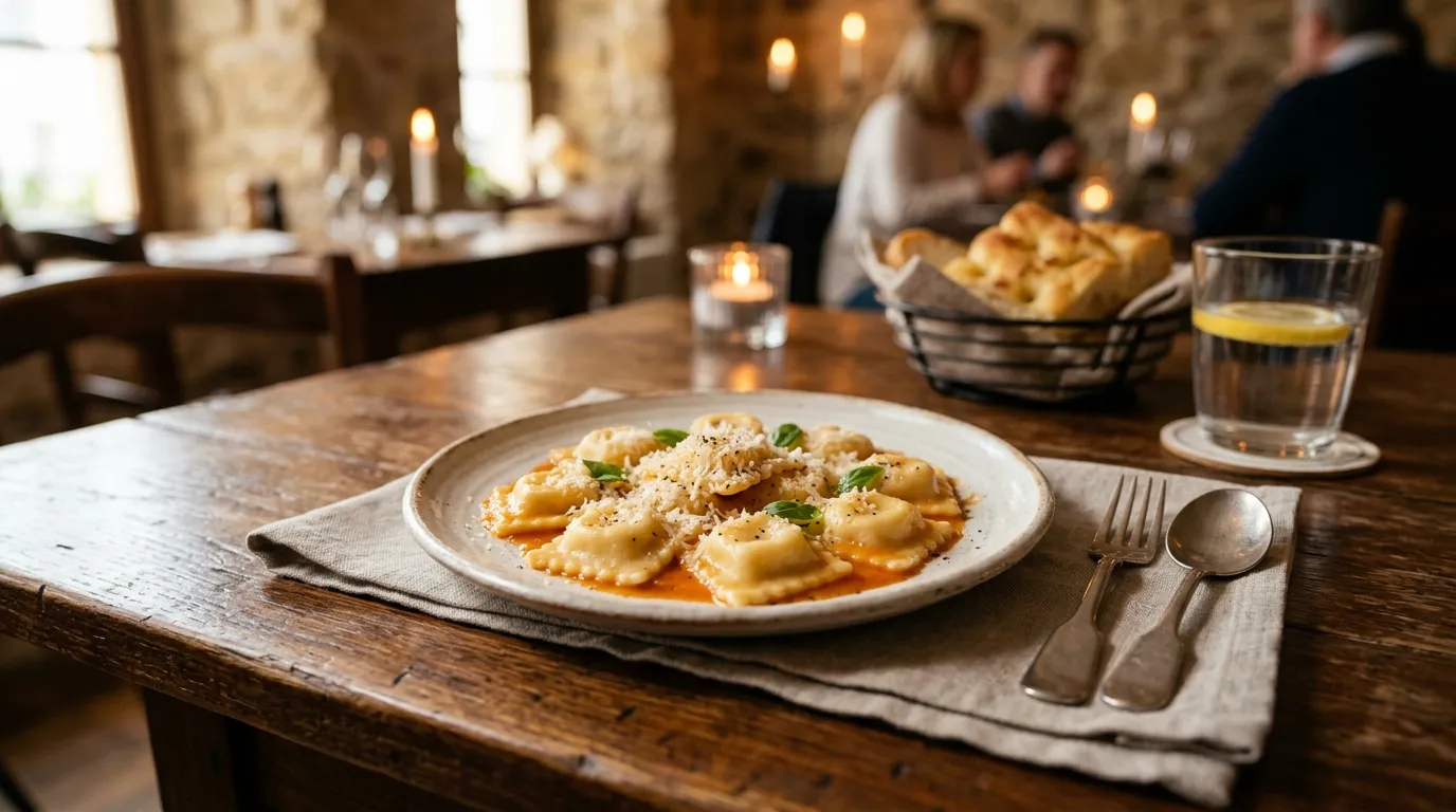 Kids Cheese Ravioli (V)