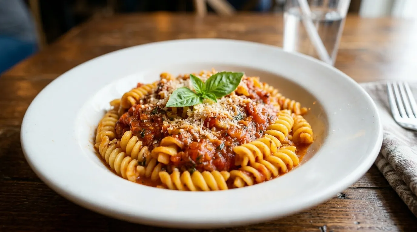 GS Rotini Pasta with Marinara