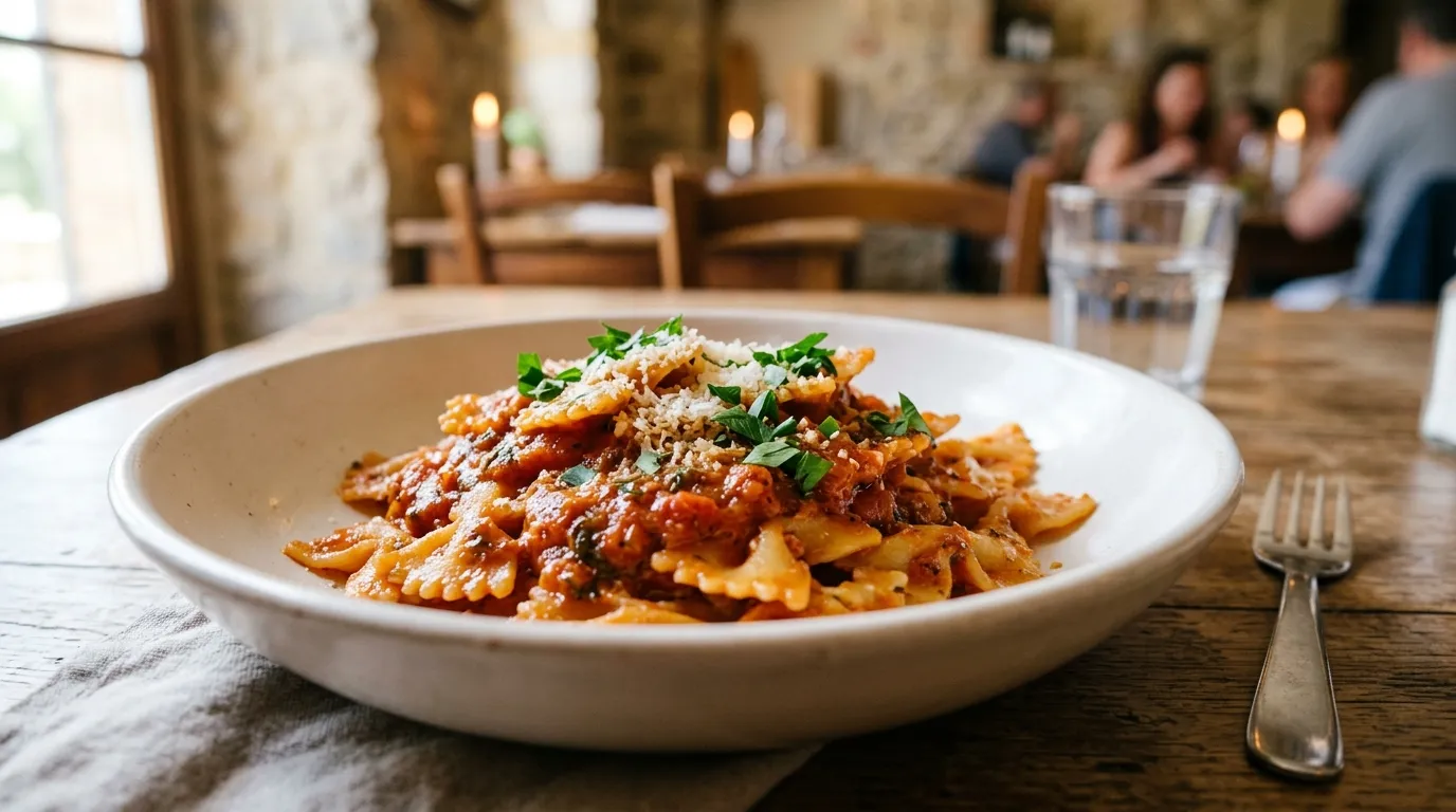 Kids Tomato Sauce with Choice of Pasta (V)