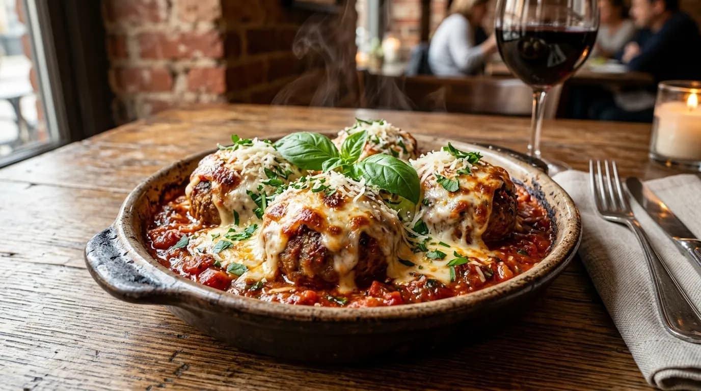Italian Meatballs (Serves 4 - 6)