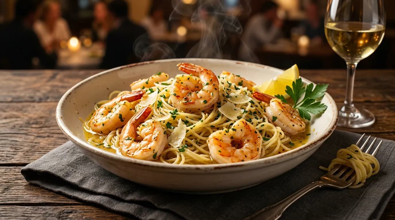 Shrimp Scampi (Lighter)