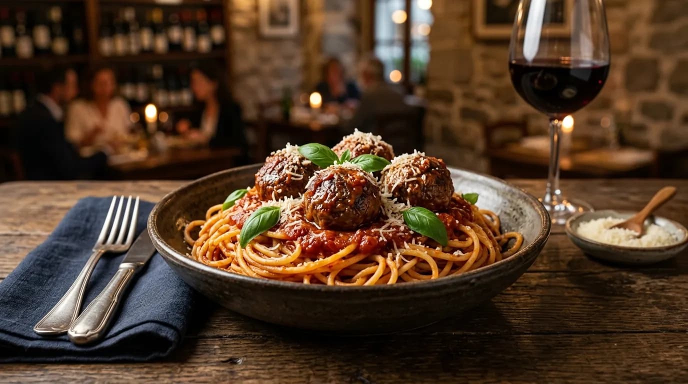 Spaghetti & Meatballs