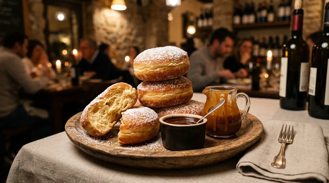 Warm Italian Doughnuts (V)